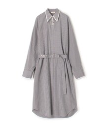 美品　TOMORROWLAND コットンストライプ シャツワンピース セール】 【別注】UNION LAUNCH×TOMORROWLAND コットン