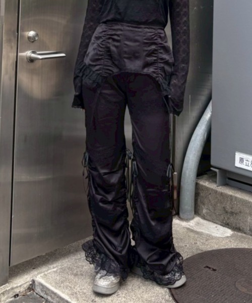 キャンディーストリッパー パンツ BROKEN SMILE TRACK PANTS | Candy Stripper（キャンディ ストリッパー