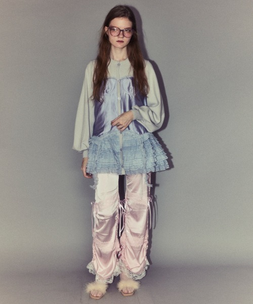 LINGERIE SATIN パンツ（その他パンツ）｜Candy Stripper（キャンディ