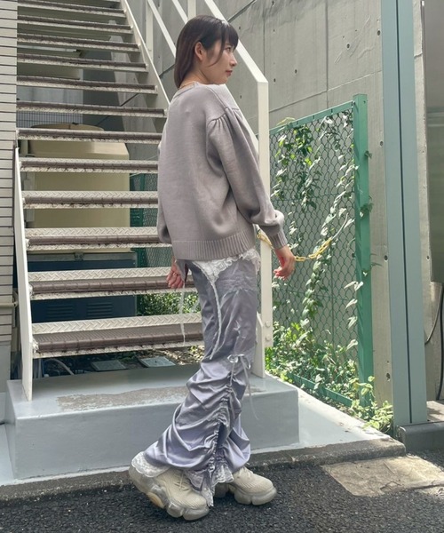 Candy Stripper（キャンディストリッパー）の「LINGERIE SATIN パンツ（その他パンツ・レディース・ブラック/グレー/ピンク・FREE）」の12枚目の写真