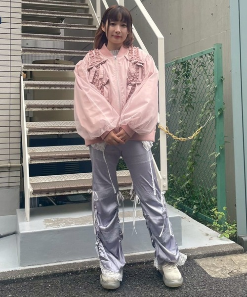 Candy Stripper（キャンディストリッパー）の「LINGERIE SATIN パンツ（その他パンツ・レディース・ブラック/グレー/ピンク・FREE）」の15枚目の写真