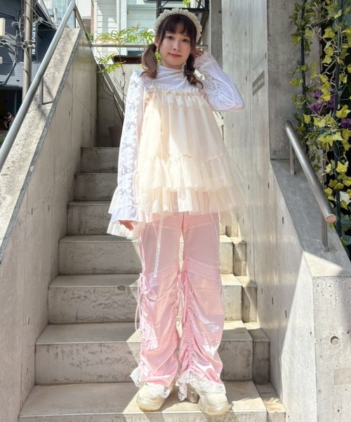 Candy Stripper（キャンディストリッパー）の「LINGERIE SATIN パンツ（その他パンツ・レディース・ブラック/グレー/ピンク・FREE）」の17枚目の写真