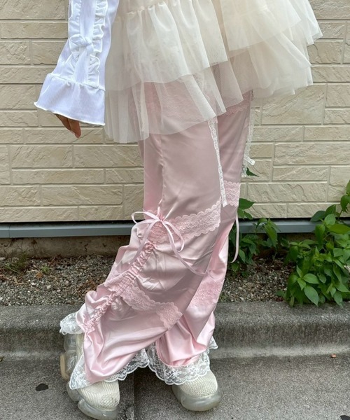 Candy Stripper（キャンディストリッパー）の「LINGERIE SATIN パンツ（その他パンツ・レディース・ブラック/グレー/ピンク・FREE）」の21枚目の写真