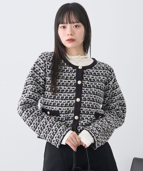 earth music&ecology（アースミュージックアンドエコロジー）の「【吸湿発熱】あったかフェミニンインナー（シアーハイネック）（Tシャツ/カットソー・レディース・オフホワイト/ライトイエロー/ブラック/ブラウン系その他4/ピンク/ライトグリーン/ドット・S/M）」の16枚目の写真