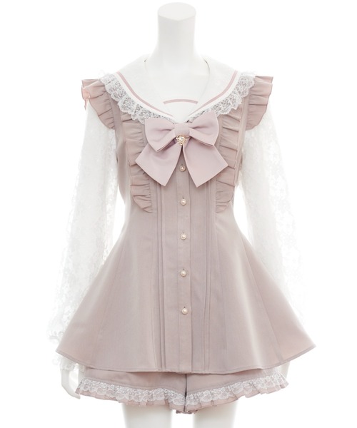 レースセーラー襟セットアップ（セットアップ）｜Secret Honey