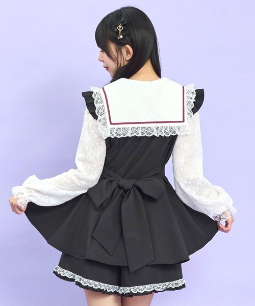 レースセーラー襟セットアップ（セットアップ）｜Secret Honey