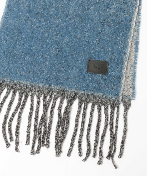 HARE（ハレ）の「【WEB限定】グラデシャギーマフラー(HARE)（マフラー・メンズ・ブラック系その他/ブルー系その他・FREE）」の12枚目の写真