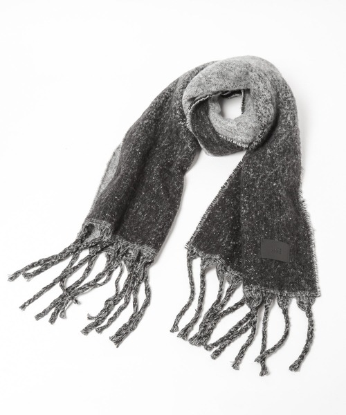 HARE（ハレ）の「【WEB限定】グラデシャギーマフラー(HARE)（マフラー・メンズ・ブラック系その他/ブルー系その他・FREE）」の21枚目の写真