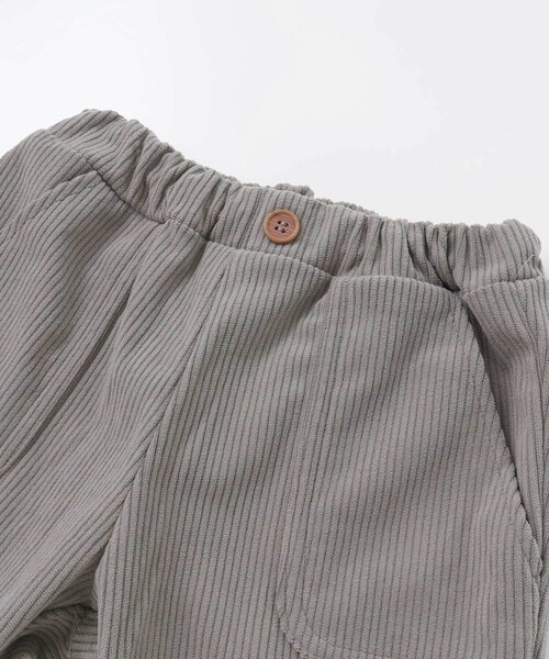 BeBe（ベベ）の「ニットコールポケットロングパンツ(80~100cm)（その他パンツ・キッズ・グレー/ブルー・80ｃｍ/90cm）」の12枚目の写真