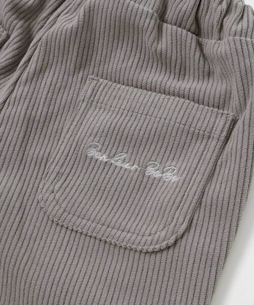 BeBe（ベベ）の「ニットコールポケットロングパンツ(80~100cm)（その他パンツ・キッズ・グレー/ブルー・80ｃｍ/90cm）」の14枚目の写真