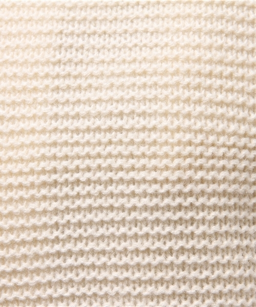 ikka(イッカ)の「5Gガーター編みベスト(ベスト・レディース・オフホワイト/ネイビー/ボルドー・LARGE/MEDIUM)」の10枚目の写真