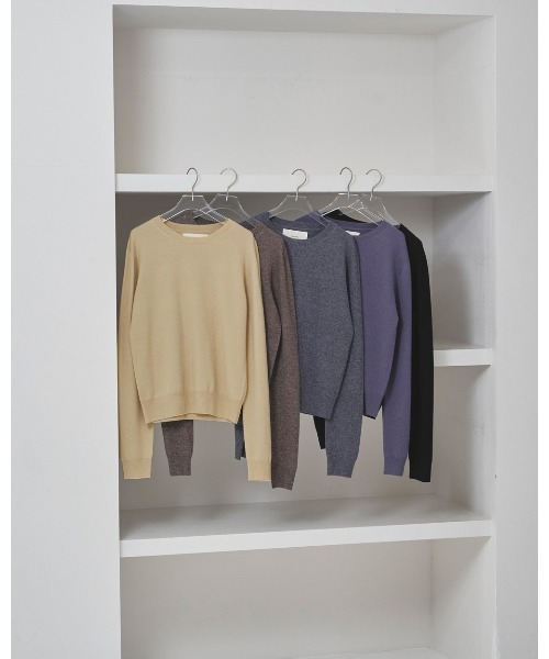 Wool Cashmere Seamless Knit（ニット/セーター）｜TODAYFUL（トゥデイ