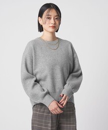 A DAY IN THE LIFE UNITED ARROWS | スムース クルーネックニット<A DAY IN THE LIFE>(ニット/セーター)