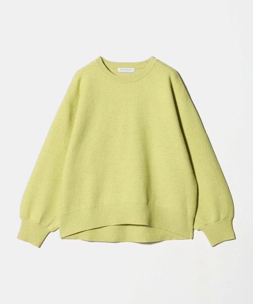 A DAY IN THE LIFE UNITED ARROWS（アデイインザライフユナイテッドアローズ）の「スムース クルーネックニット＜A DAY IN THE LIFE＞（ニット/セーター・レディース・ナチュラル/グレー系/ブラック/レッド/イエロー/ケリーグリーン・FREE）」の5枚目の写真