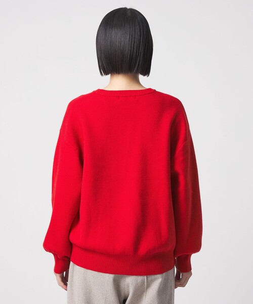 A DAY IN THE LIFE UNITED ARROWS（アデイインザライフユナイテッドアローズ）の「スムース クルーネックニット＜A DAY IN THE LIFE＞（ニット/セーター・レディース・ナチュラル/グレー系/ブラック/レッド/イエロー/ケリーグリーン・FREE）」の15枚目の写真
