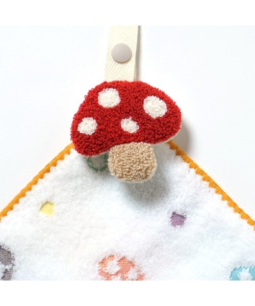 Hoppetta（ホッペッタ）の「【Hoppetta(ホッペッタ)】バスポンチョ＆チャームハンカチ シャンピニオン ギフトセット（ベビーギフト・キッズ・マルチ・ONE SIZE）」の18枚目の写真