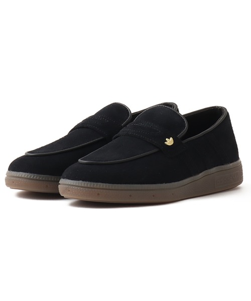 adidas(アディダス)の「adidas HANDBALL SPEZIAL LOAFER W / アディダス ハンドボール スペツィアル ローファー W(スニーカー・レディース・ブラック・23.5cm/23.0cm/25.0cm/24.5cm/24.0cm/22.5cm/28.5cm/28.0cm/27.5cm/27.0cm/26.5cm/26.0cm/25.5cm/29.0cm/30.0cm)」の2枚目の写真