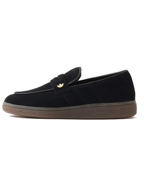 adidas(アディダス)の「adidas HANDBALL SPEZIAL LOAFER W / アディダス ハンドボール スペツィアル ローファー W(スニーカー・レディース・ブラック・23.5cm/23.0cm/25.0cm/24.5cm/24.0cm/22.5cm/28.5cm/28.0cm/27.5cm/27.0cm/26.5cm/26.0cm/25.5cm/29.0cm/30.0cm)」の4枚目の写真