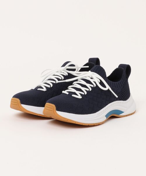 COLE HAAN（コールハーン）の「グランド クロスコート エルダ ニット ランナー womens（スニーカー・レディース・ネイビー・5.5/6/6.5/7/7.5/8/8.5/5）」の2枚目の写真