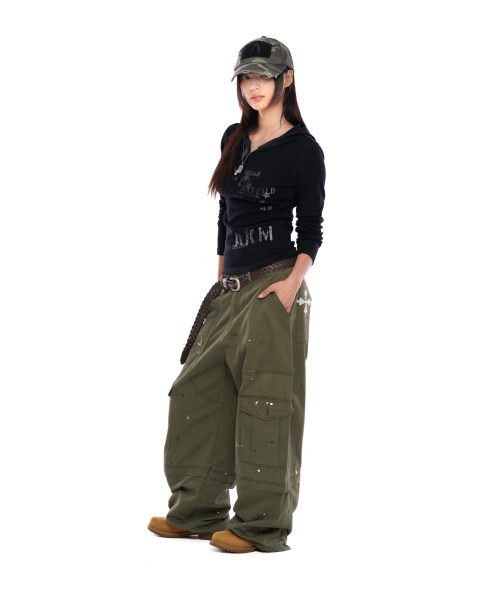 AAKAM（アーカム）の「Numbering Hooded Long Sleeve (Black)（パーカー・レディース・その他・2/1）」の8枚目の写真