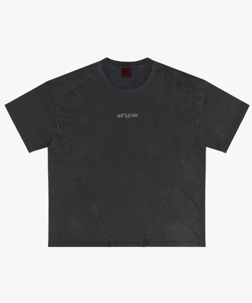 CRIGUN(クリガン)の「ピグメントスモールロゴ半袖TシャツBLACK(Tシャツ/カットソー・レディース・ブラック・SMALL/MEDIUM/LARGE/X-LARGE/XX-LARGE)」の8枚目の写真