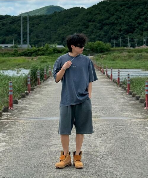 CRIGUN(クリガン)の「ピグメントスモールロゴ半袖TシャツBLACK(Tシャツ/カットソー・レディース・ブラック・SMALL/MEDIUM/LARGE/X-LARGE/XX-LARGE)」の10枚目の写真
