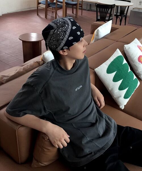 CRIGUN(クリガン)の「ピグメントスモールロゴ半袖TシャツBLACK(Tシャツ/カットソー・レディース・ブラック・SMALL/MEDIUM/LARGE/X-LARGE/XX-LARGE)」の12枚目の写真