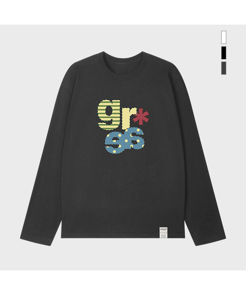 GRAVER（グレーバー）の「[ユニセックス]GRAE-S ロングスリーブTシャツ_3カラー（Tシャツ/カットソー・レディース・ホワイト/ブラック/チャコール・MEDIUM/LARGE）」の3枚目の写真