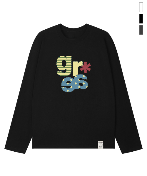 GRAVER（グレーバー）の「[ユニセックス]GRAE-S ロングスリーブTシャツ_3カラー（Tシャツ/カットソー・レディース・ホワイト/ブラック/チャコール・MEDIUM/LARGE）」の4枚目の写真