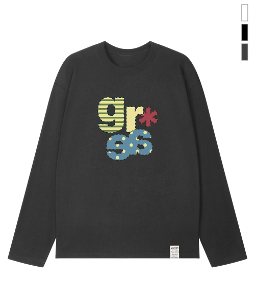 GRAVER（グレーバー）の「[ユニセックス]GRAE-S ロングスリーブTシャツ_3カラー（Tシャツ/カットソー・レディース・ホワイト/ブラック/チャコール・MEDIUM/LARGE）」の5枚目の写真