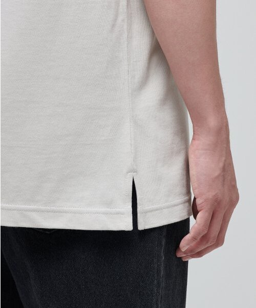 MUSINSA STANDARD（ムシンサスタンダード）の「レイヤードスリーブレストップ_通常丈 [マッシュルーム]（Tシャツ/カットソー・メンズ・その他・LARGE/SMALL/MEDIUM）」の3枚目の写真