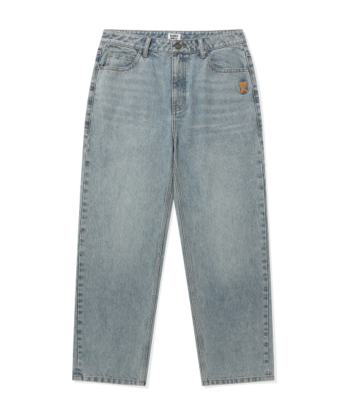 Wacky WiLLy(ワッキーウィリー)の「ベーシックデニムパンツブルー(デニムパンツ・レディース・その他・SMALL/MEDIUM/LARGE/X-LARGE)」の2枚目の写真