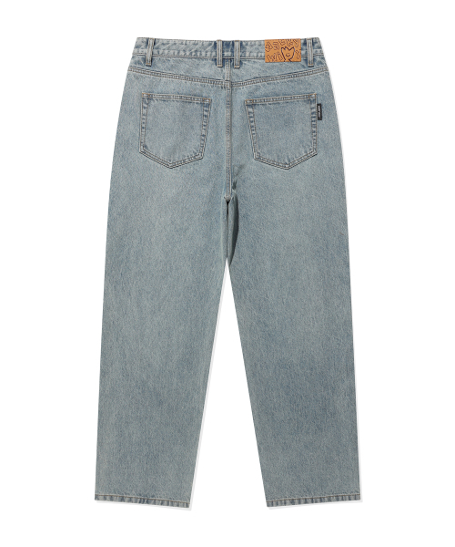 Wacky WiLLy(ワッキーウィリー)の「ベーシックデニムパンツブルー(デニムパンツ・レディース・その他・SMALL/MEDIUM/LARGE/X-LARGE)」の3枚目の写真