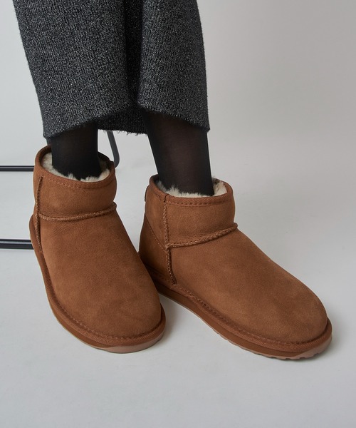 セール】【EMU Australia】Double-Face Sheep-Skin Boots W10937