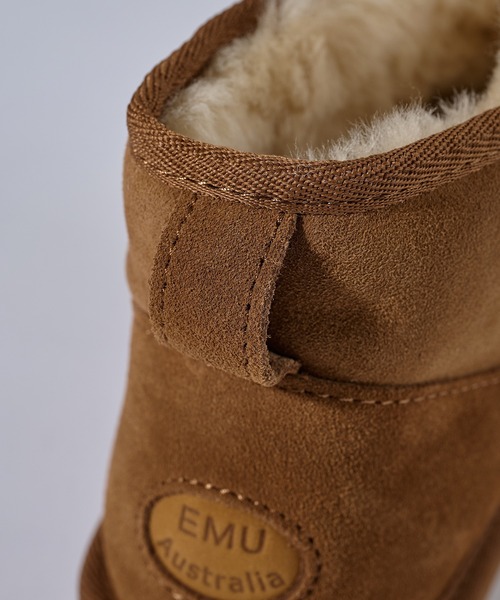 EMU Australia(エミューオーストラリア)の「【EMU Australia】Double-Face Sheep-Skin Boots W10937(ブーツ・レディース・ベージュ/ブラック・22cm/23cm/24cm/25/26cm)」の14枚目の写真