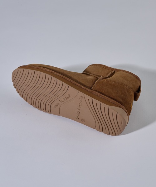 EMU Australia(エミューオーストラリア)の「【EMU Australia】Double-Face Sheep-Skin Boots W10937(ブーツ・レディース・ベージュ/ブラック・22cm/23cm/24cm/25/26cm)」の16枚目の写真