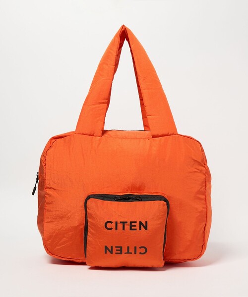 CITEN（シテン）の「＜CITEN＞キャリーフィットトート（トートバッグ・レディース・ケリーグリーン/オレンジ/パープル/イエロー/ピンク/レッド/ホワイト/ターコイズブルー系/ブラック・FREE）」の9枚目の写真