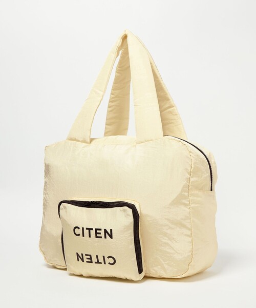 CITEN（シテン）の「＜CITEN＞キャリーフィットトート（トートバッグ・レディース・ケリーグリーン/オレンジ/パープル/イエロー/ピンク/レッド/ホワイト/ターコイズブルー系/ブラック・FREE）」の21枚目の写真