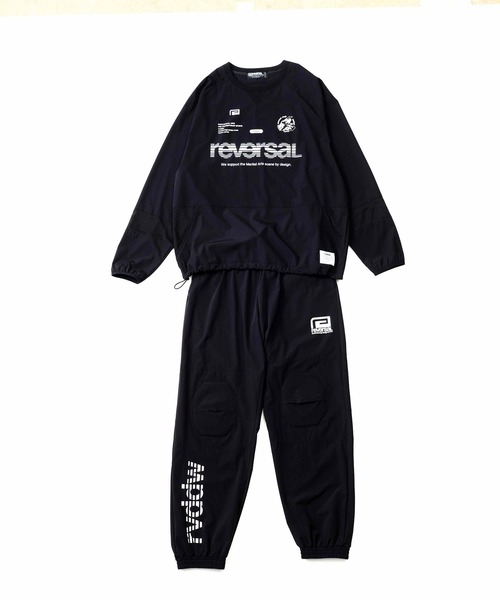 reversal.dogi.design.works（リバーサル・ドーギ・デザイン・ワークス）の「＜reversal/リバーサル＞rvddw 4WAY DRY LONG TEE（Tシャツ/カットソー・メンズ・ブラック・MEDIUM/LARGE/X-LARGE/XX-LARGE）」の15枚目の写真