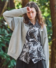 Casper John（キャスパージョン）の「Knit blouson/ニットブルゾン（ブルゾン）」