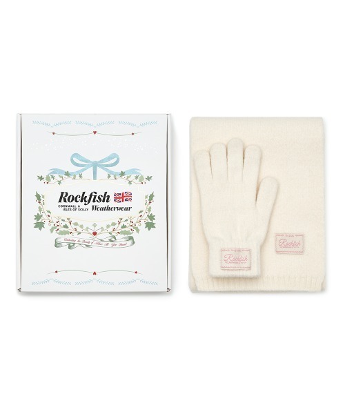 Rockfish Weatherwear マフラー手袋セット FLUFFY SCARF & GLOVES SET（手袋）｜ROCKFISH WEATHERWEAR（ロック