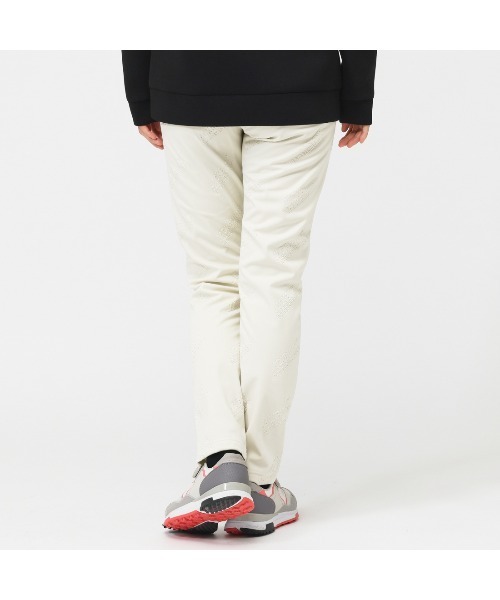 Jack Bunny!!（ジャックバニー）の「ジャックバニー  ラミネートスムース 裏地付きロングパンツ（その他パンツ・レディース・ホワイト/ブラック・S/M/L）」の3枚目の写真