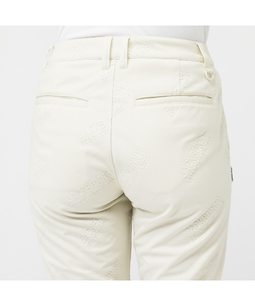 Jack Bunny!!（ジャックバニー）の「ジャックバニー  ラミネートスムース 裏地付きロングパンツ（その他パンツ・レディース・ホワイト/ブラック・S/M/L）」の7枚目の写真