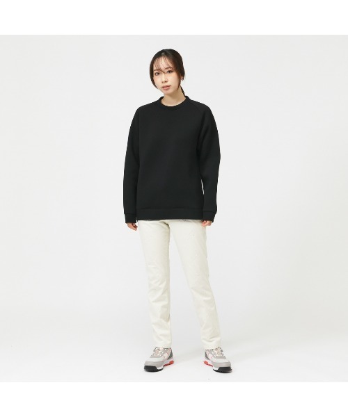 Jack Bunny!!（ジャックバニー）の「ジャックバニー  ラミネートスムース 裏地付きロングパンツ（その他パンツ・レディース・ホワイト/ブラック・S/M/L）」の4枚目の写真