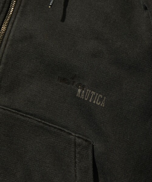 NAUTICA(ノーティカ)の「NAUTICA/ノーティカ ピグメント加工 HIDDEN LOGO スウェット ダブルジップパーカー(パーカー・メンズ・ブラック/ネイビー/ブラウン・LARGE/X-LARGE/MEDIUM/SMALL)」の20枚目の写真