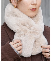 reca | 差し込みフェイクファーマフラー(マフラー)