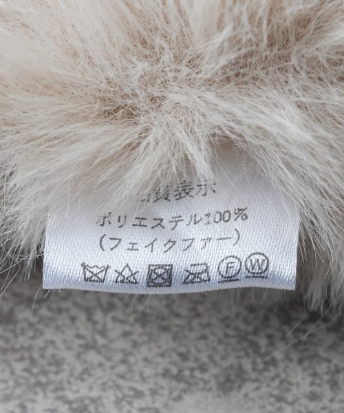 reca(レカ)の「差し込みフェイクファーマフラー(マフラー・レディース・チャコール/ベージュ/ブラウン・ONE SIZE)」の20枚目の写真