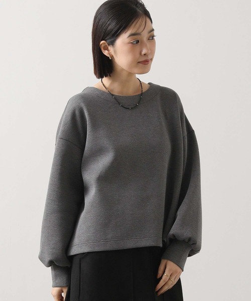 Gready Brilliant(グレディブリリアン)の「ダンボールタックリボンカットソー(Tシャツ/カットソー・レディース・アイボリー/チャコールグレー・38)」の19枚目の写真