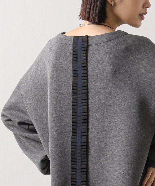 Gready Brilliant(グレディブリリアン)の「ダンボールタックリボンカットソー(Tシャツ/カットソー・レディース・アイボリー/チャコールグレー・38)」の20枚目の写真