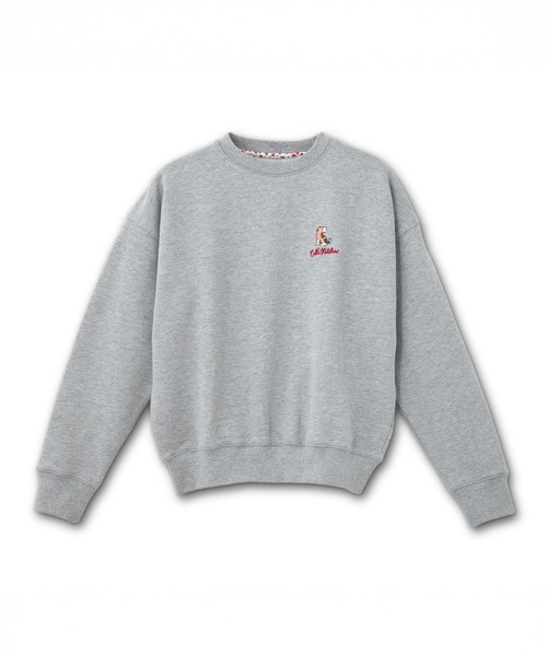 Cath Kidston（キャスキッドソン）の「裏起毛スウェットトップス Stanley（スウェット・レディース・ピンク/グレー/アイボリー/ブラック・FREE）」の4枚目の写真